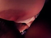 Hairy amateur wife kiss fuck POV housewife real