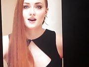 Sophie Turner cum tribute