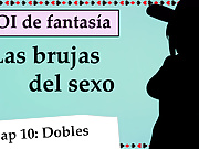 Spanish JOI, tu ama te exige una DP, las brujas del sexo.