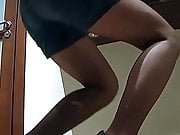 By Request showing off my charnos pantyhose for a friend 