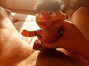 Ernie gives me a Hand Job and is playing with my cock