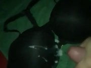 Slow mo cum on bra