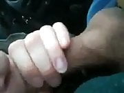Sucking my boyfriend off in the car