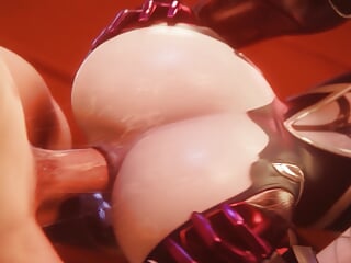 Anal Creampi, Hard Anal Sex, 3D, Cock