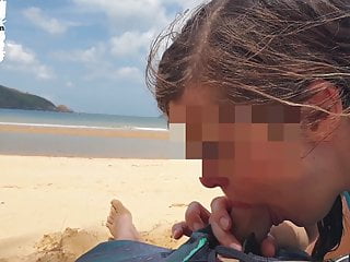  video: Blowjob at a sunny beach - ENFJandINFP