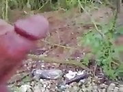 Quick wank on the side of the road 