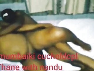 Randmumbaiki cuckold couple with Nandu  video 3