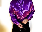 Geiles Satin Shirt 