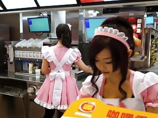 Fast Food, Babe, Cute Amateur, Cute