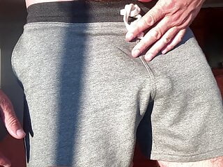 Dirty Dad catches you staring at his bulge – VERBAL!