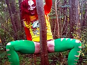 Horny for a wild orgy, the demon botch loves hardcore in the forest