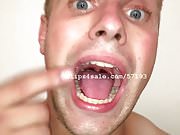 Mouth Fetish - Johnny Cocran Mouth Video 1