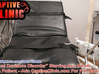 Naked Behind The Scenes As Aria Nicole Masturbated Pre Scene In Sexual Deviance Disorder Discussion At CaptiveClinic.com
