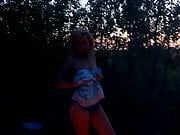 Naked dancing in nature!!!