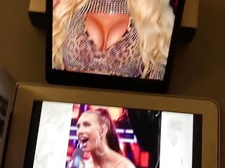 WWE Carmella Cum Tribute 7