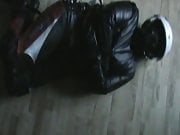 Bikerslave in a straitjacket