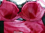 Cum on lingerie I was sent by a XHamster friend