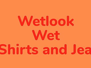 Jeans, Romantic Movie, Bathroom, Wetlook
