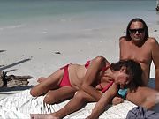 Jamie, Michelle and Christy at the Beach