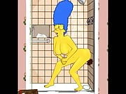 Marge buys a black dildo