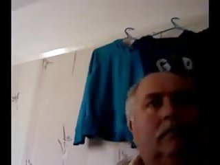 Grandpa Show On Webcam