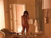 Chantel Jeffries naked in mirror
