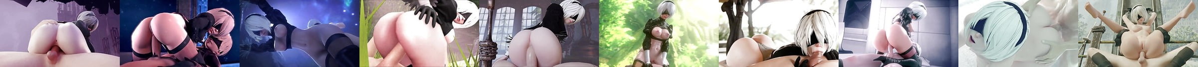 Featured Nier Automata 2b Double Anal Animation With