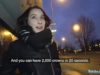 Czech Street Blowjob