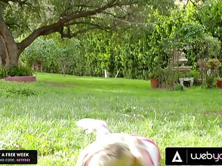 Sluts Lily Adams video: Baseball Sluts Lily Adams And Lily Rader Train Their New Team's Addition To Satisfy Their Pussies